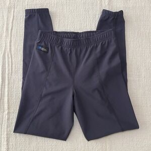 Iridium Navy Blue Pull on Riding Pants Leggings Quality Equestrian Women's Small